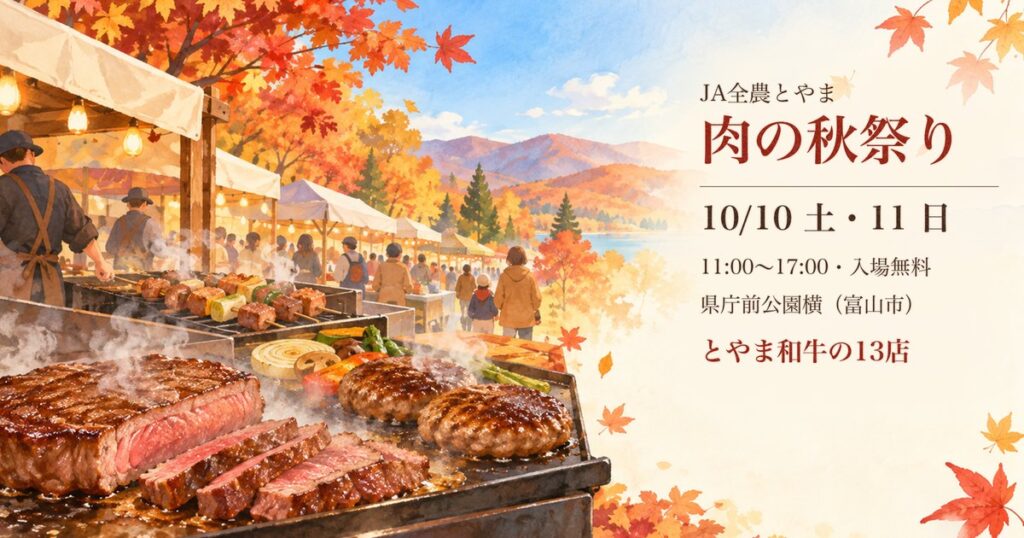 肉の秋祭り2026 アイキャッチ