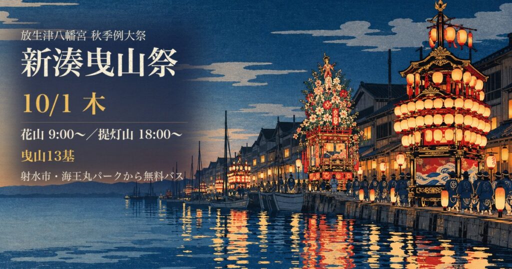 新湊曳山祭2026 アイキャッチ