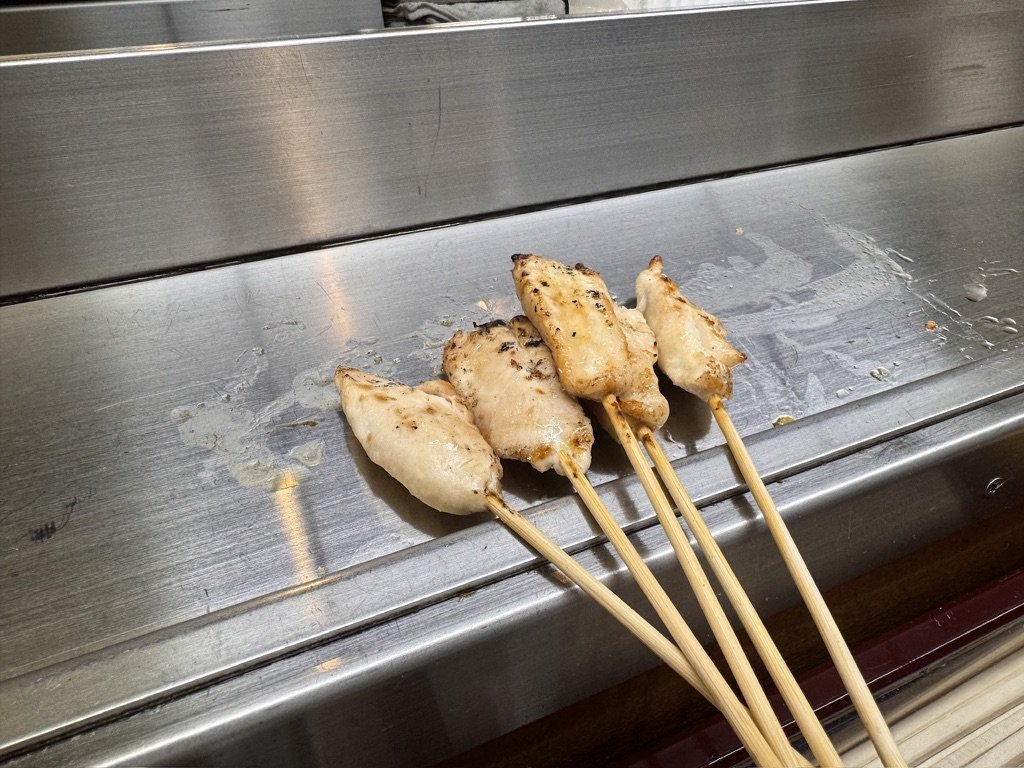 やきとりの名門 秋吉 総曲輪店 ささみ（塩焼）