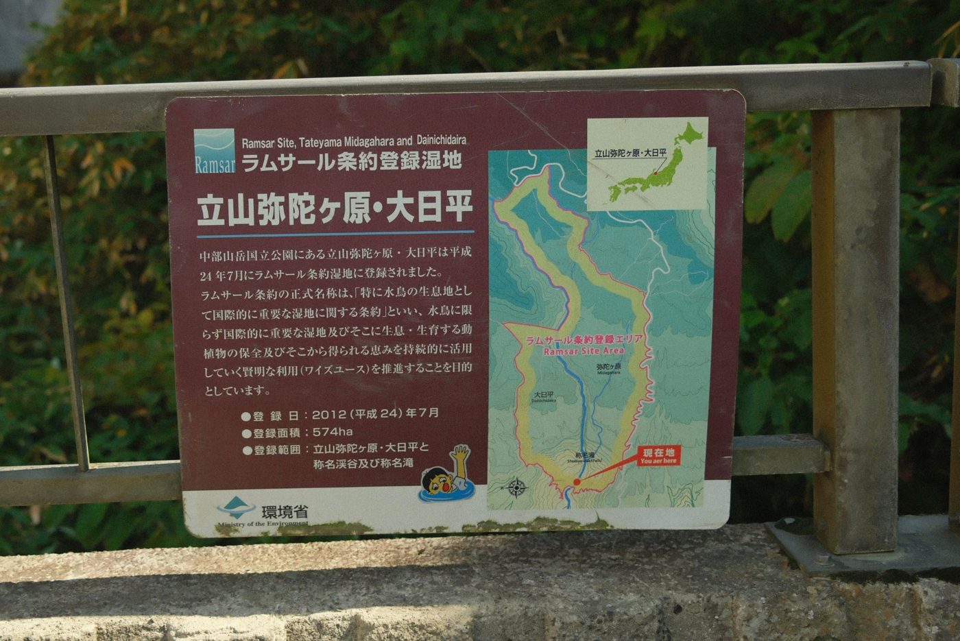 立山弥陀ヶ原・大日平 ラムサール条約湿地の案内