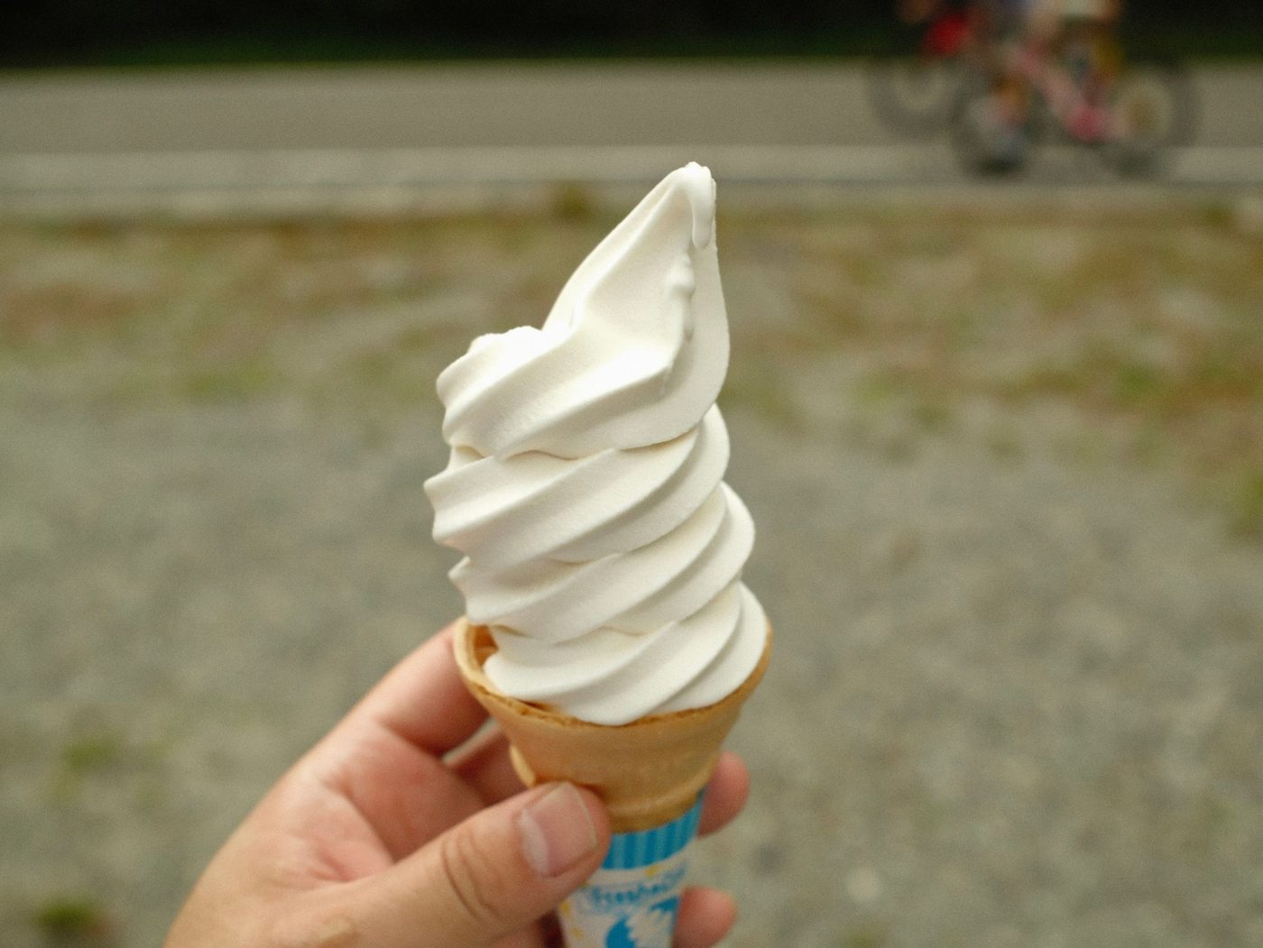 レストハウス称名 ソフトクリーム