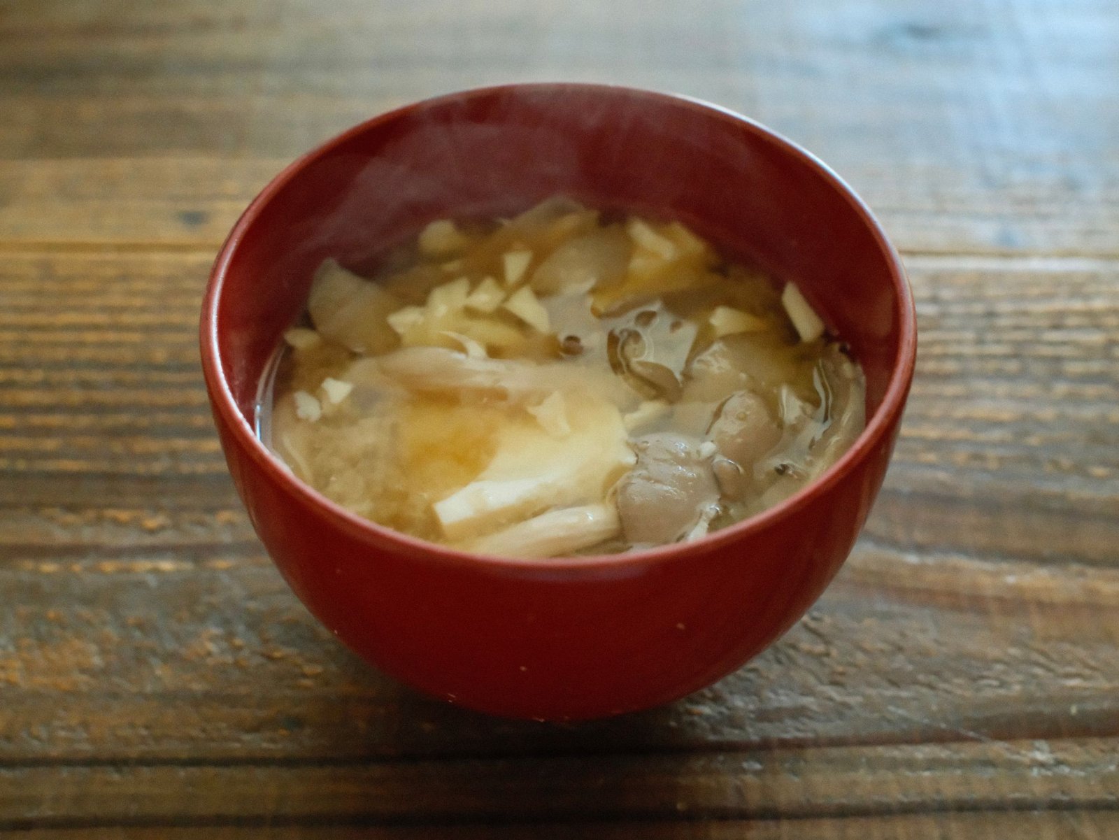 新村こうじみそ 二代目こうじ屋味噌で作るきのこの味噌汁
